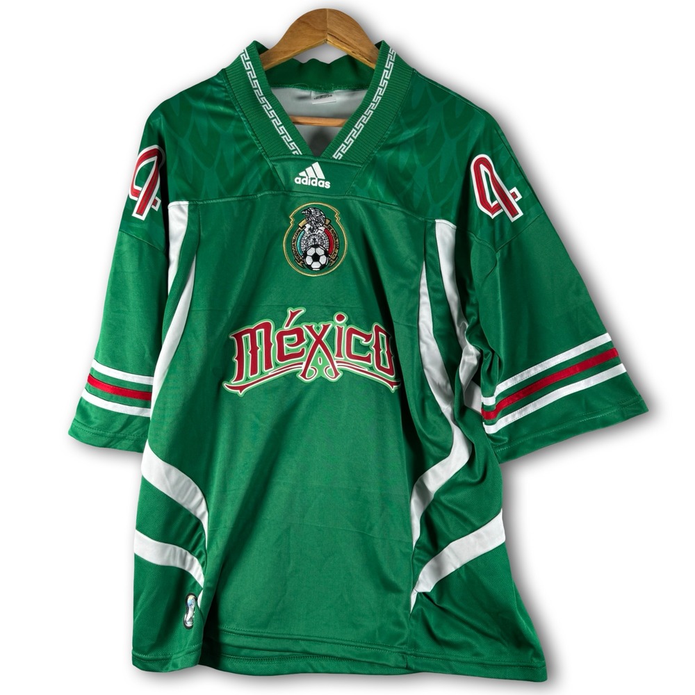Adidas Mens Bringback Remixed Mexico Shirt Sz M Medium